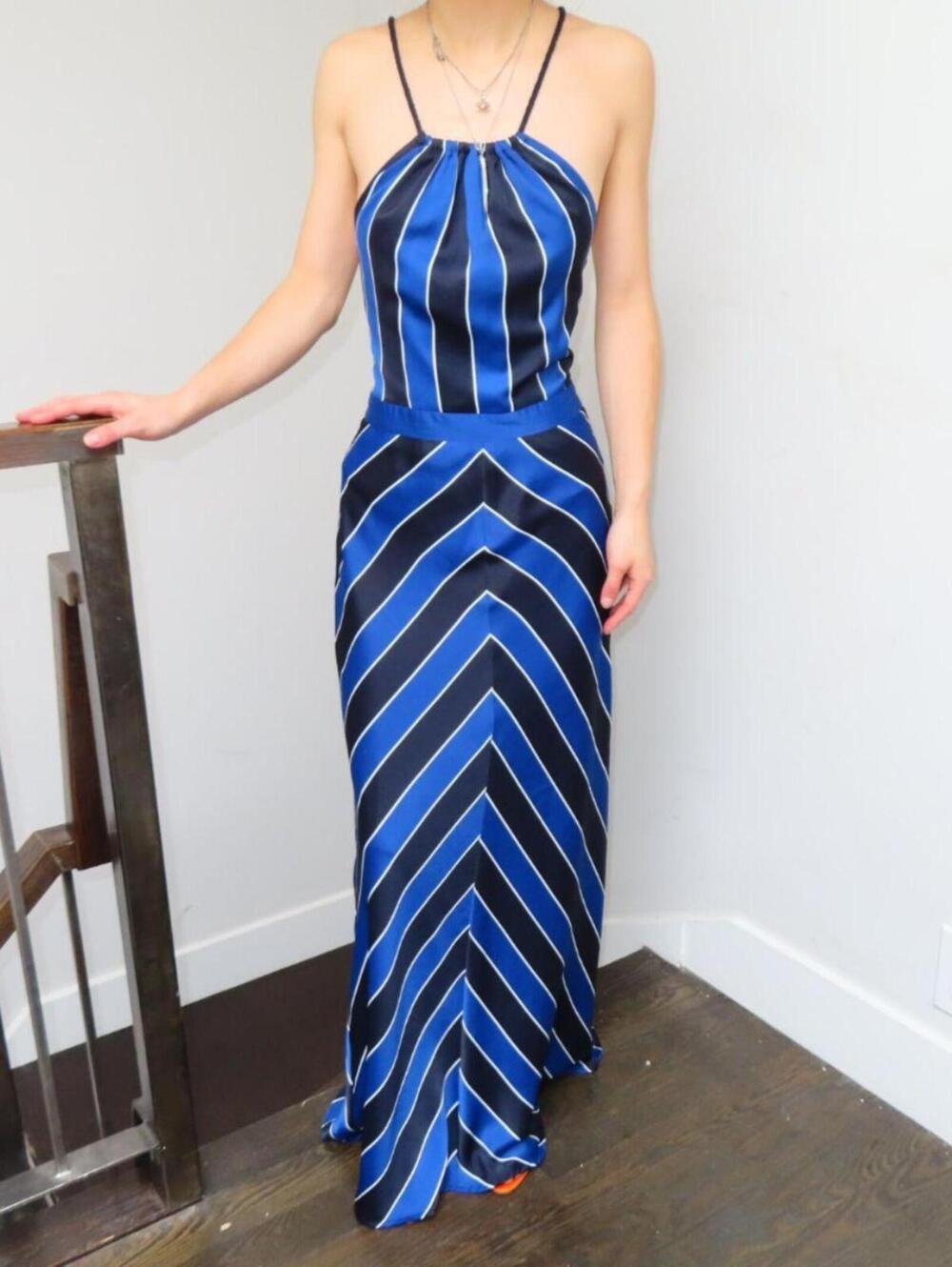 Guess Women's Blue and Multi Dress